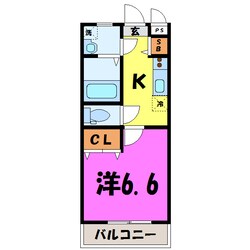 ローズガーデン　日吉町の物件間取画像